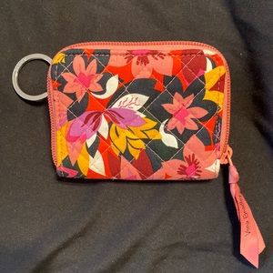 Vera Bradley zip around wallet
